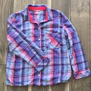 Victoria’s Secret Flannel sleep shirt